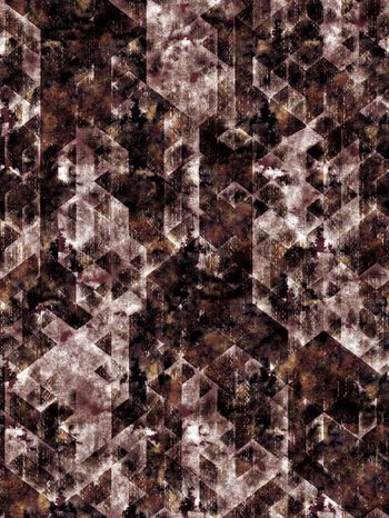 524505-抽象 肌理纹理 3D立体几何 组合