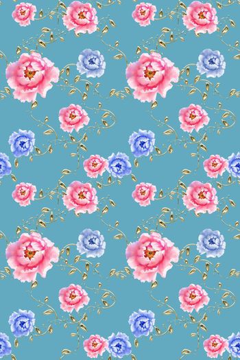 524569-原创手绘花卉