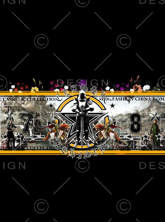 时尚印花华亿平台图片