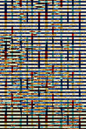 几何印花华亿平台图片