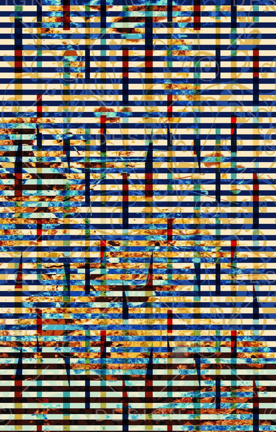 几何印花华亿平台图片