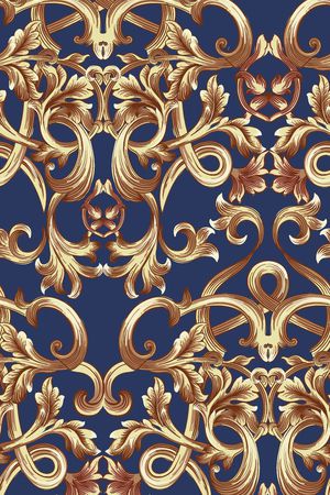 宫廷风印花华亿平台图片