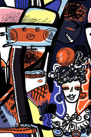 流行时尚印花华亿平台图片