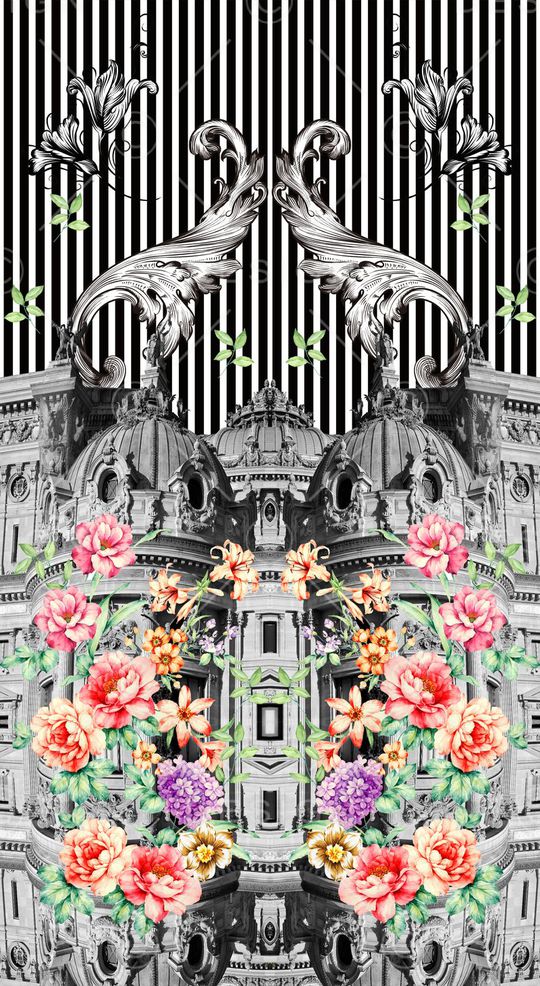 建筑印花华亿平台图片