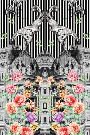 建筑印花华亿平台图片