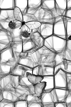 抽象印花华亿平台图片