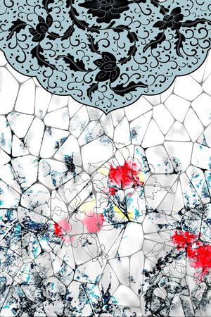 朦胧印花华亿平台图片