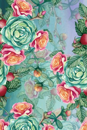 长围巾印花华亿平台图片