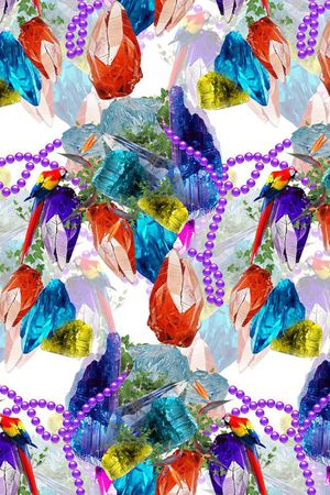 休闲印花华亿平台图片