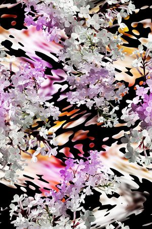 中国风印花华亿平台图片