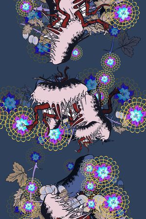 动物昆虫印花华亿平台图片