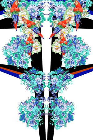 休闲印花华亿平台图片