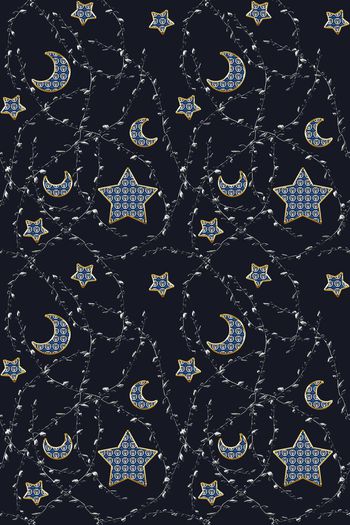 525096-cp创意月亮和星星