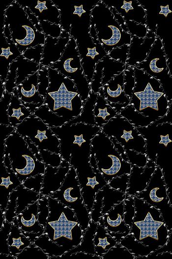 525100-cp创意月亮和星星