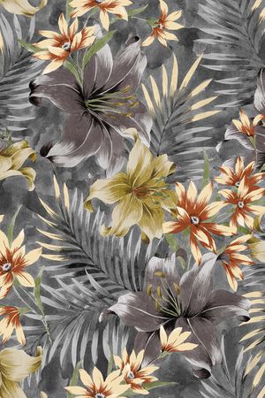 窗帘印花华亿平台图片