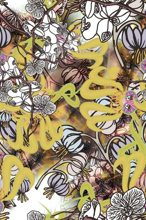 衬衣复古华亿平台印花华亿平台图片