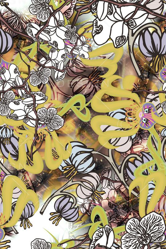 衬衣复古华亿平台印花华亿平台图片