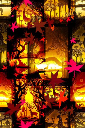 动物印花华亿平台图片