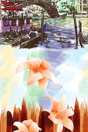 抽像印花华亿平台图片