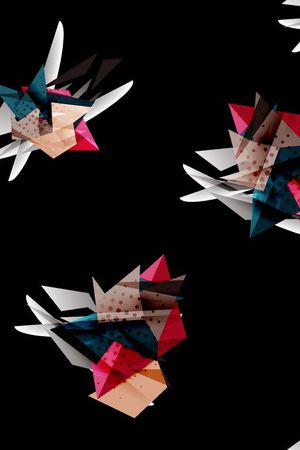 抽象印花华亿平台图片