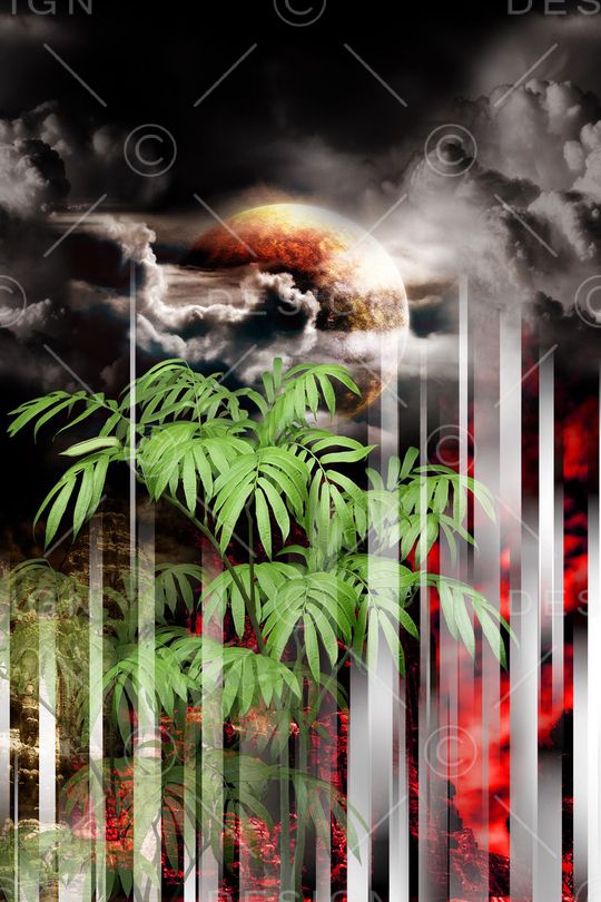 月夜印花华亿平台图片