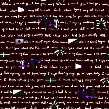 525453-时尚手写母字英伦风