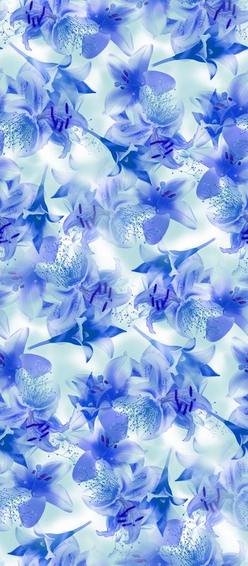 525496-时尚 潮流 晕染 清爽 大花卉 组