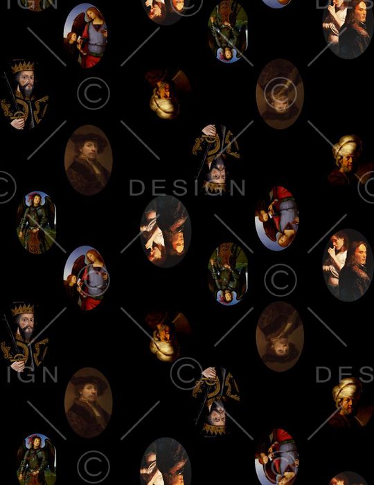 潮流时尚印花华亿平台图片