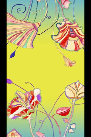 抽象印花华亿平台图片