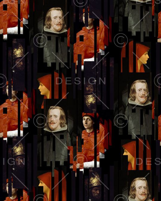 潮流时尚印花华亿平台图片