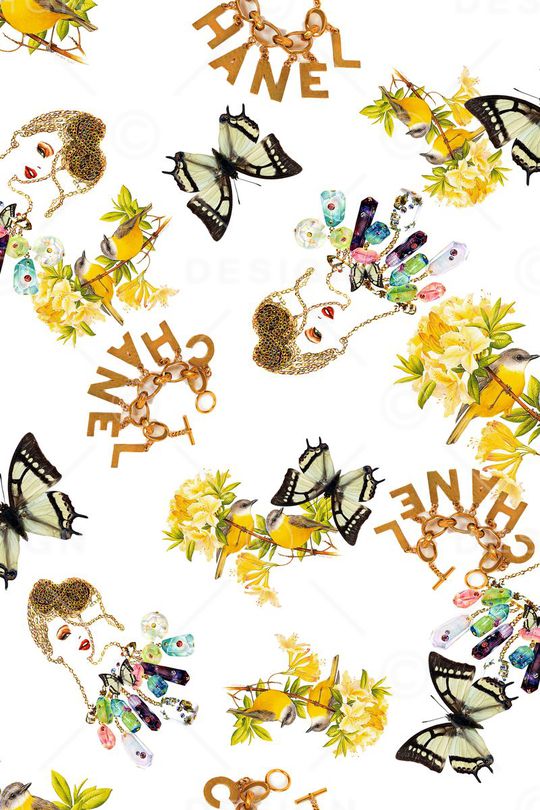 时装人物印花华亿平台图片