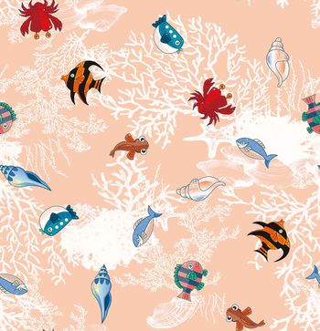 525578-原创时尚大牌珊瑚 海星 贝壳 鱼花