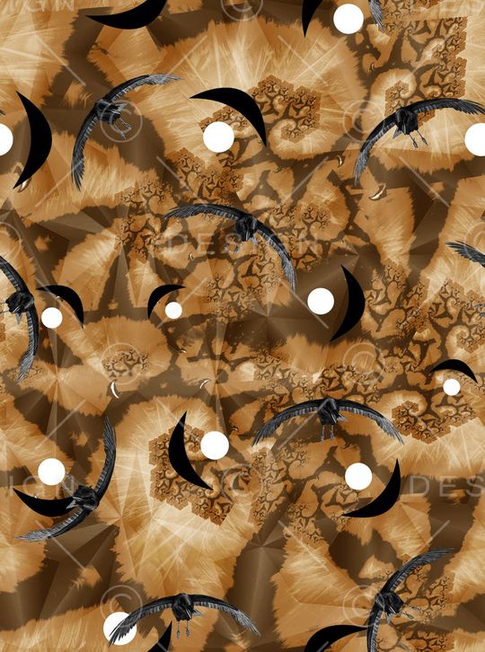 抽象 笔刷印花华亿平台图片