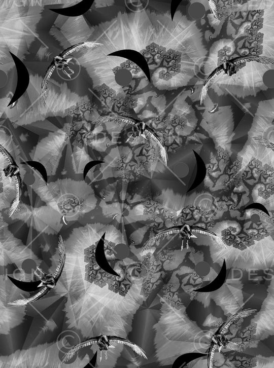 抽象印花华亿平台图片