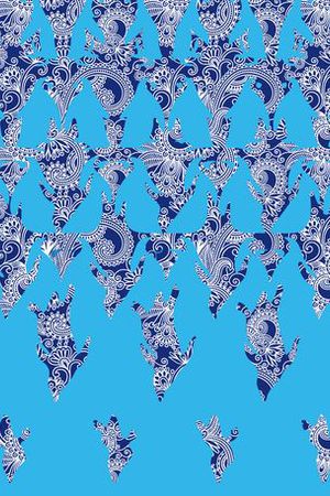 宫廷花瓣印花华亿平台图片