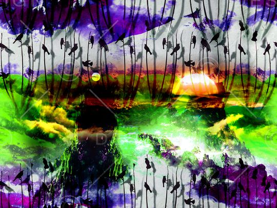 最新男装印花华亿平台图片