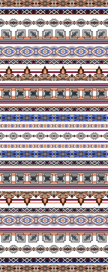 525724-欧美流行时尚民族风迷你色块几何印花