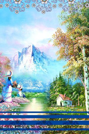 MAX-定位欧美民族风印花华亿平台图片