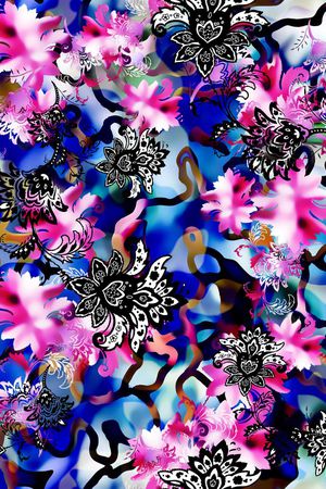 时尚大气女装印花华亿平台图片