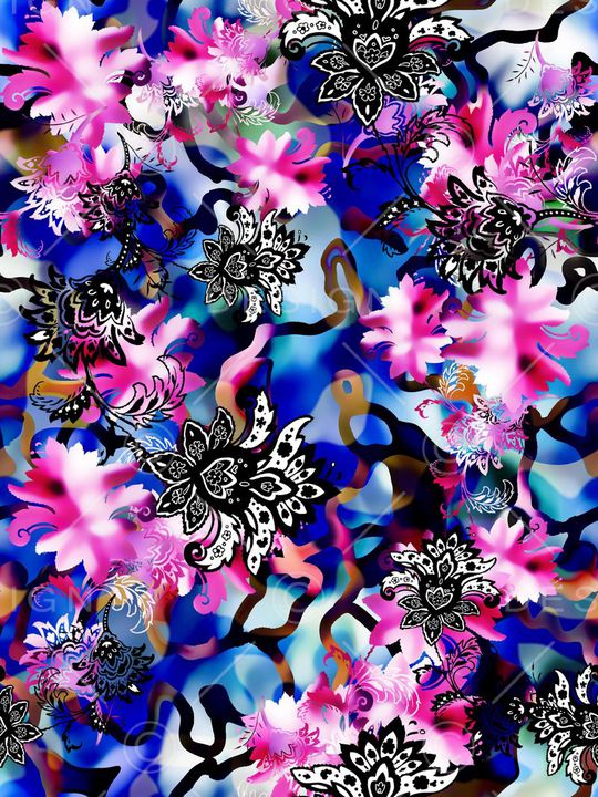 时尚大气女装印花华亿平台图片