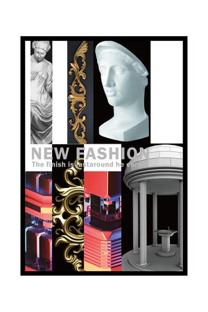 欧式潮流印花华亿平台图片