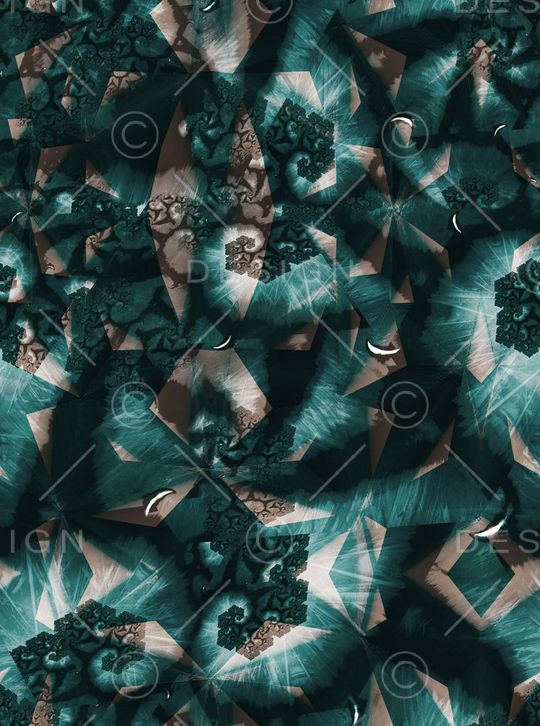 抽象印花华亿平台图片