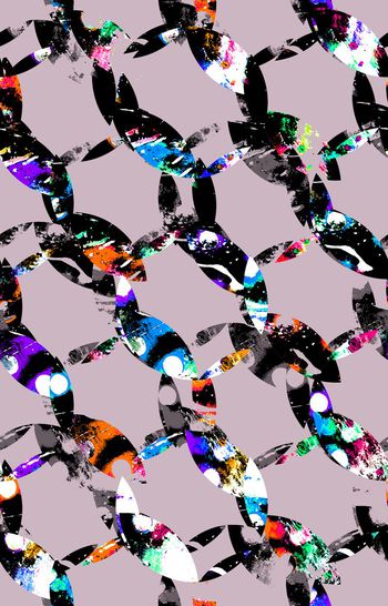 525842-朦胧 锁链 链子 点子