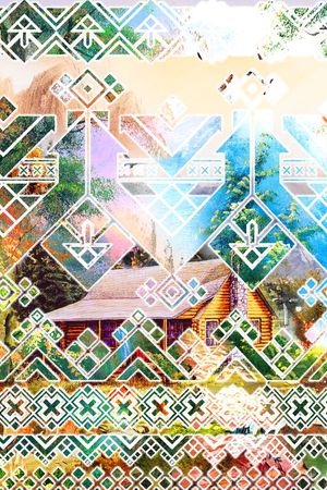 MAX-定位欧美民族风印花华亿平台图片