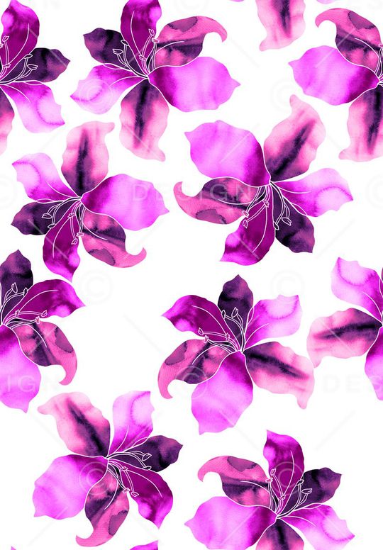 花朵印花华亿平台图片