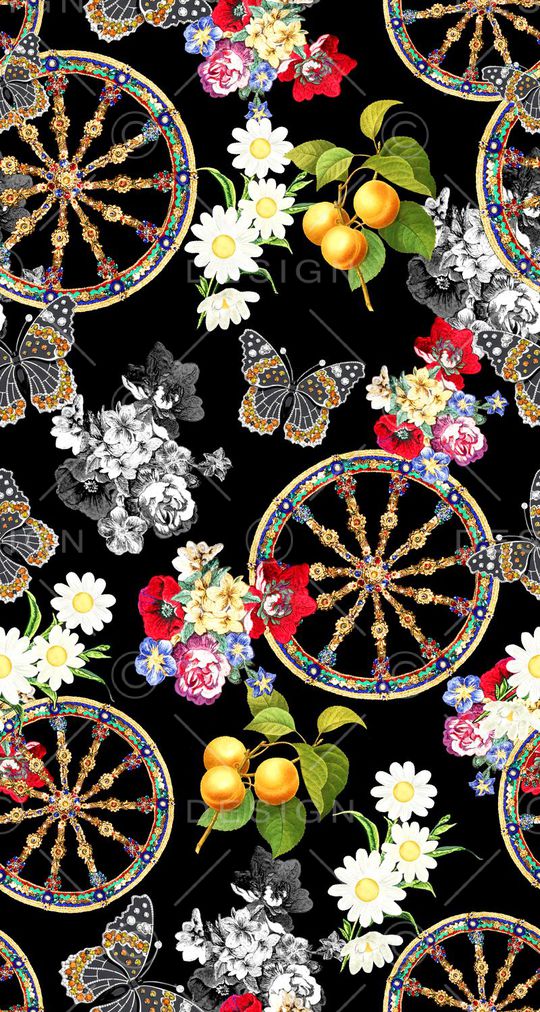 大牌金属风印花华亿平台图片