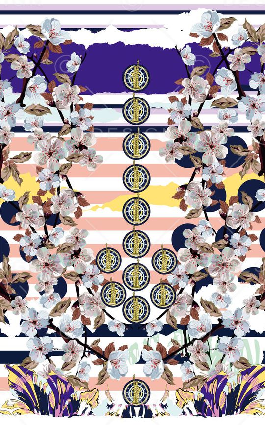 波普风印花华亿平台图片