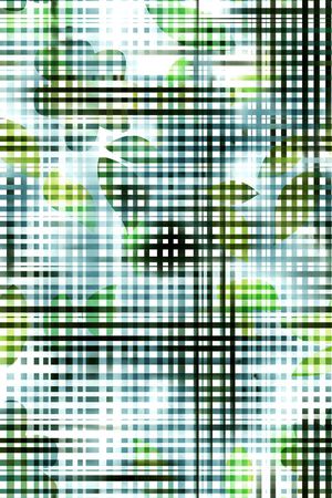 格子印花华亿平台图片