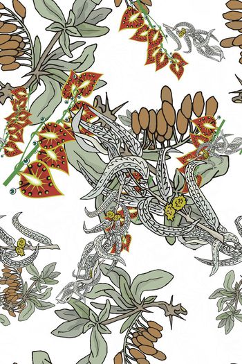 衬衣复古华亿平台印花华亿平台图片