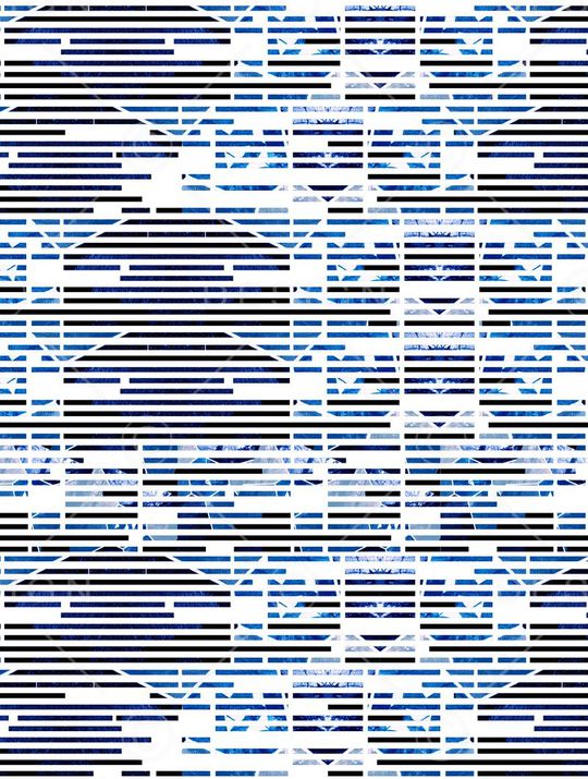 条纹印花华亿平台图片
